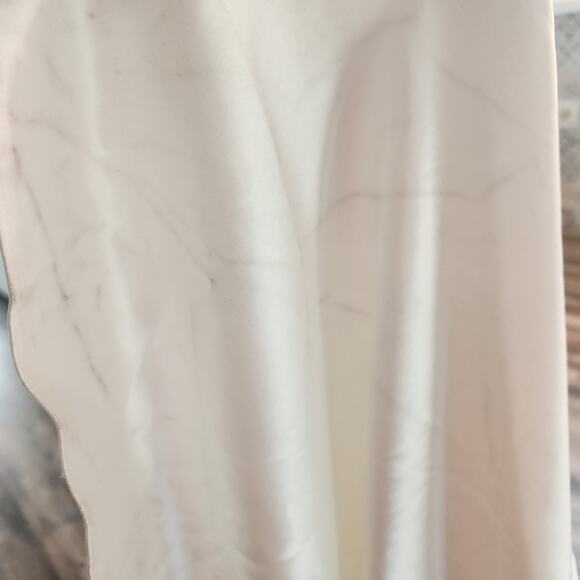 Retrofete Eve Dress in Ivory Size Medium Maxi Open Back Cowl Neckline NWT Bridal - Picture 15 of 15